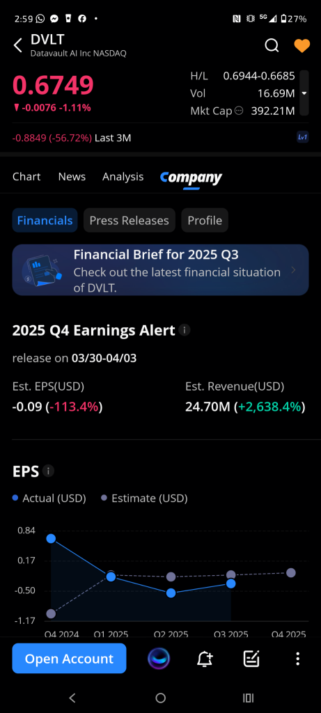 earnings release