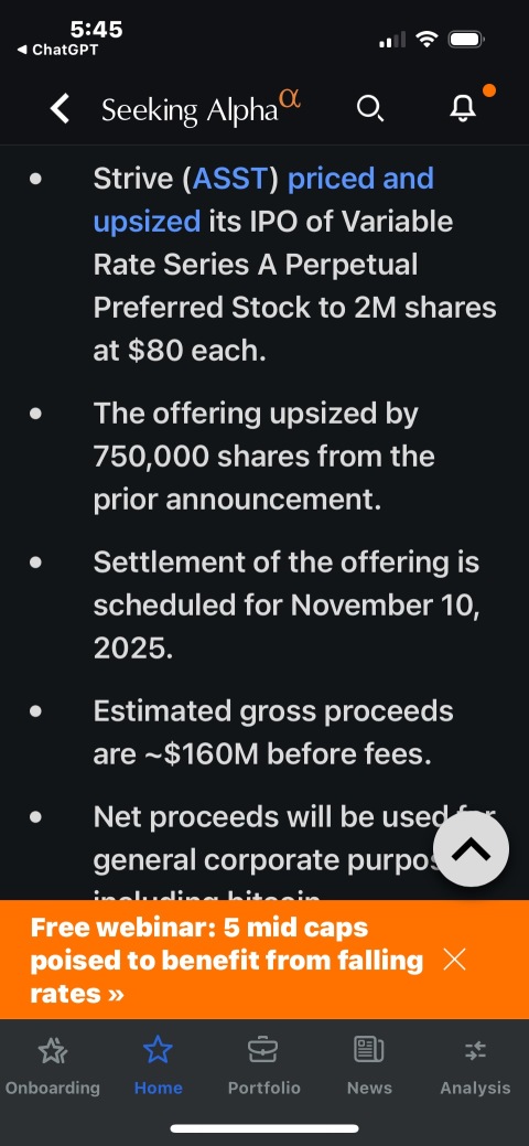 ‪Unbelievable, they offered $ 80 per ASST 🏆 Stock Shares? ‬