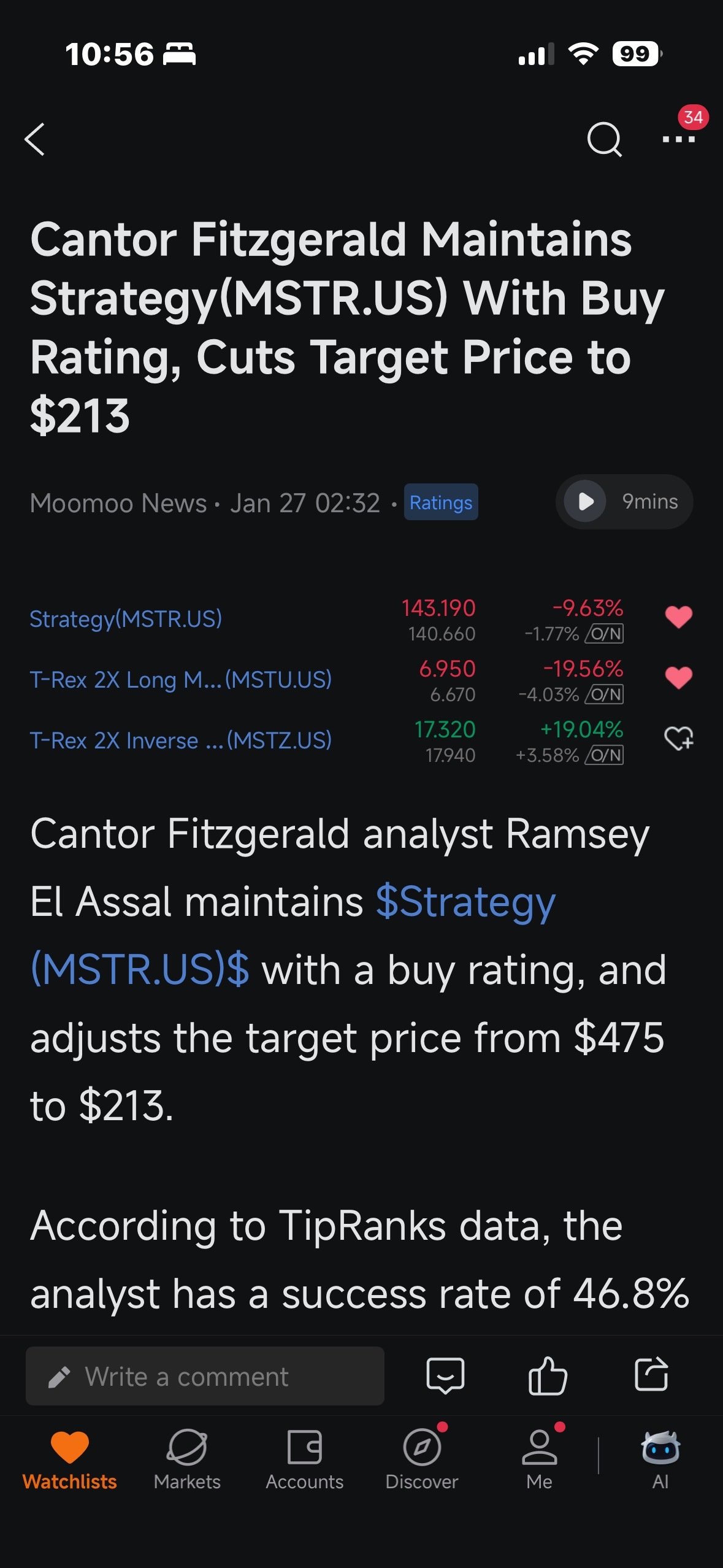 全チャンネルで買い（評価4）＝MSTR!!! 💃 🔥👍💕🐂🎯💵💸🔮 強気相場が準備中!!! - moomooコミュニティ