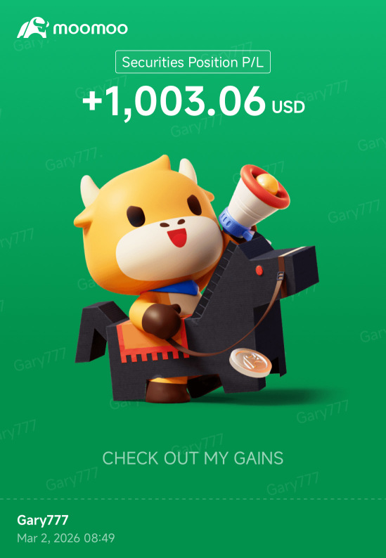 Quick little trade.
