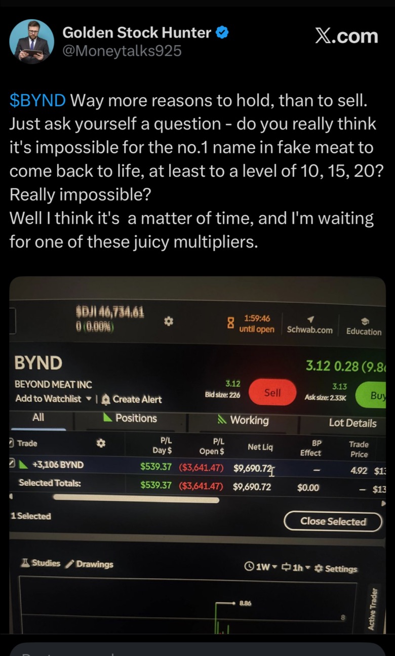 I tried the BYND steak recently and it was honestly really good.
