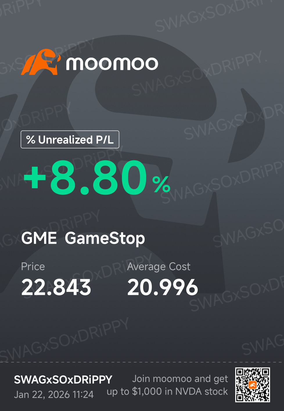 Small gains….. Ill take em 💪 - moomoo Community