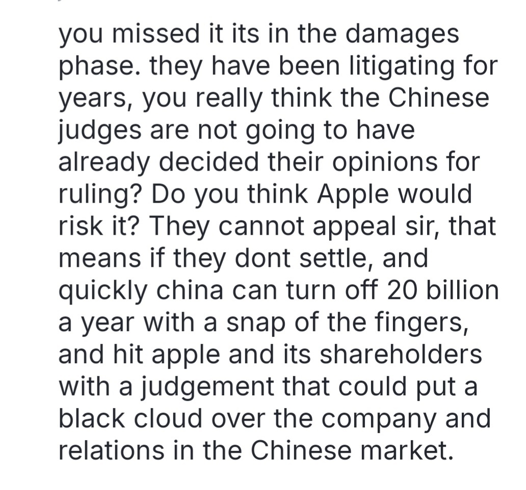 $Xiao-I (AIXI.US)$ everything possible,, hopefully court will talk tomorrow