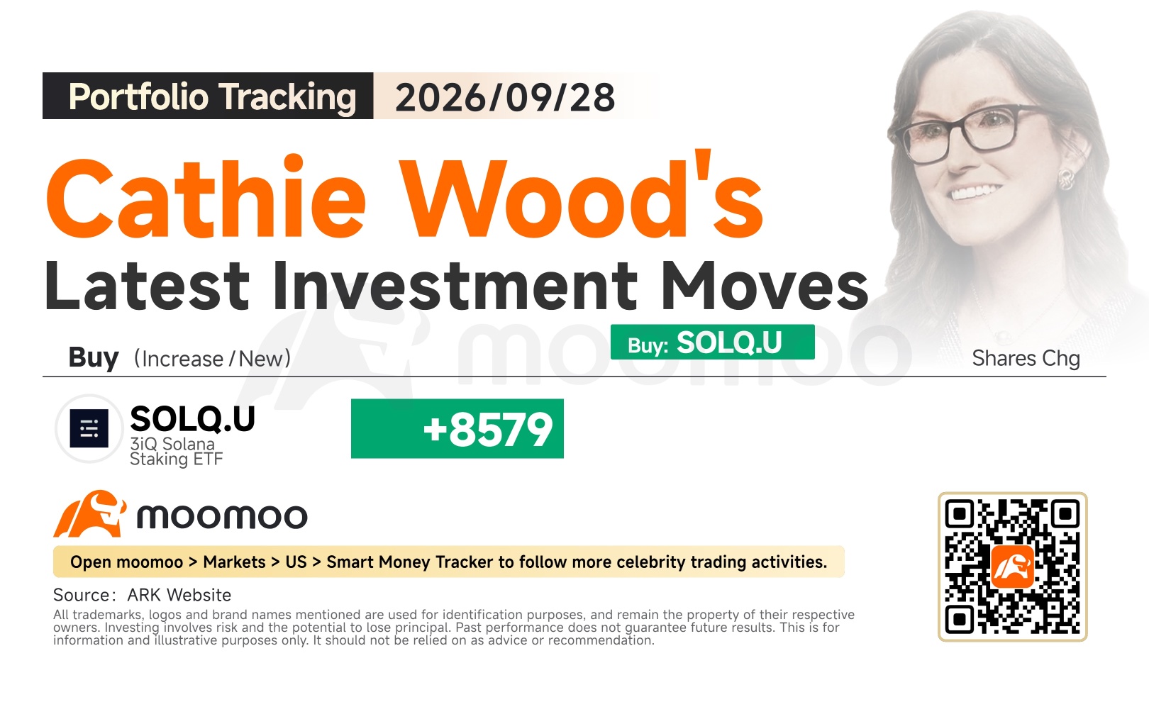 ตามรอย Cathie Wood: เพิ่ม Solana Staking ETF เข้าพอร์ต ไร้เงาแรงขาย