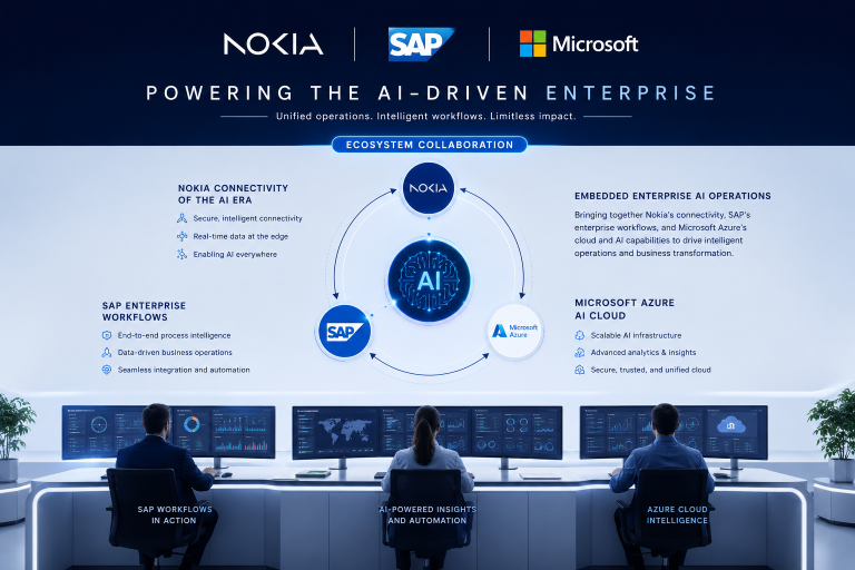 Nokia Taps SAP and Microsoft to Fuel Next-Gen Cloud Evolution