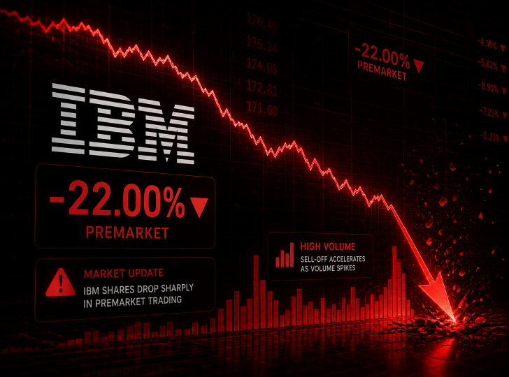 IBM Suffers Sharp Multiples Compression on Weak Q2 Metrics ! 