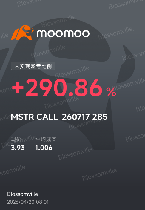 第一笔盈利最多的期权交易