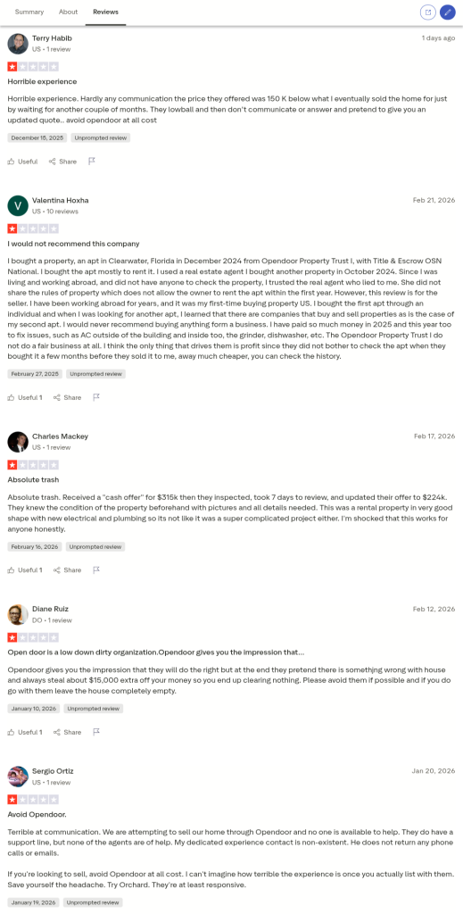 🚨 What did you do that piss your customers off that bad Opendoor? 😂 Seems like a good year so far😂