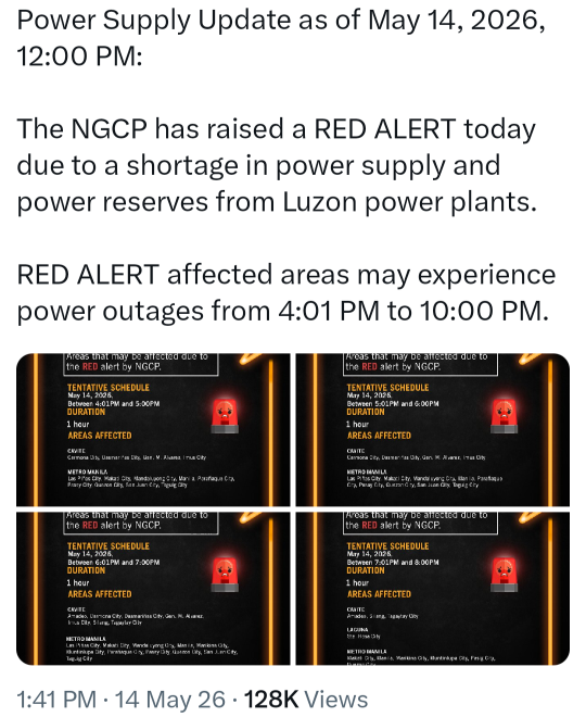 🚨⚠️ 正如我们所说，亚洲目前正面临能源短缺问题，而市场却仍在这些人工智能的炒作中一路狂奔。这种情况必须停止。全球经济并不是靠人工智能运转，而是靠能源⚡