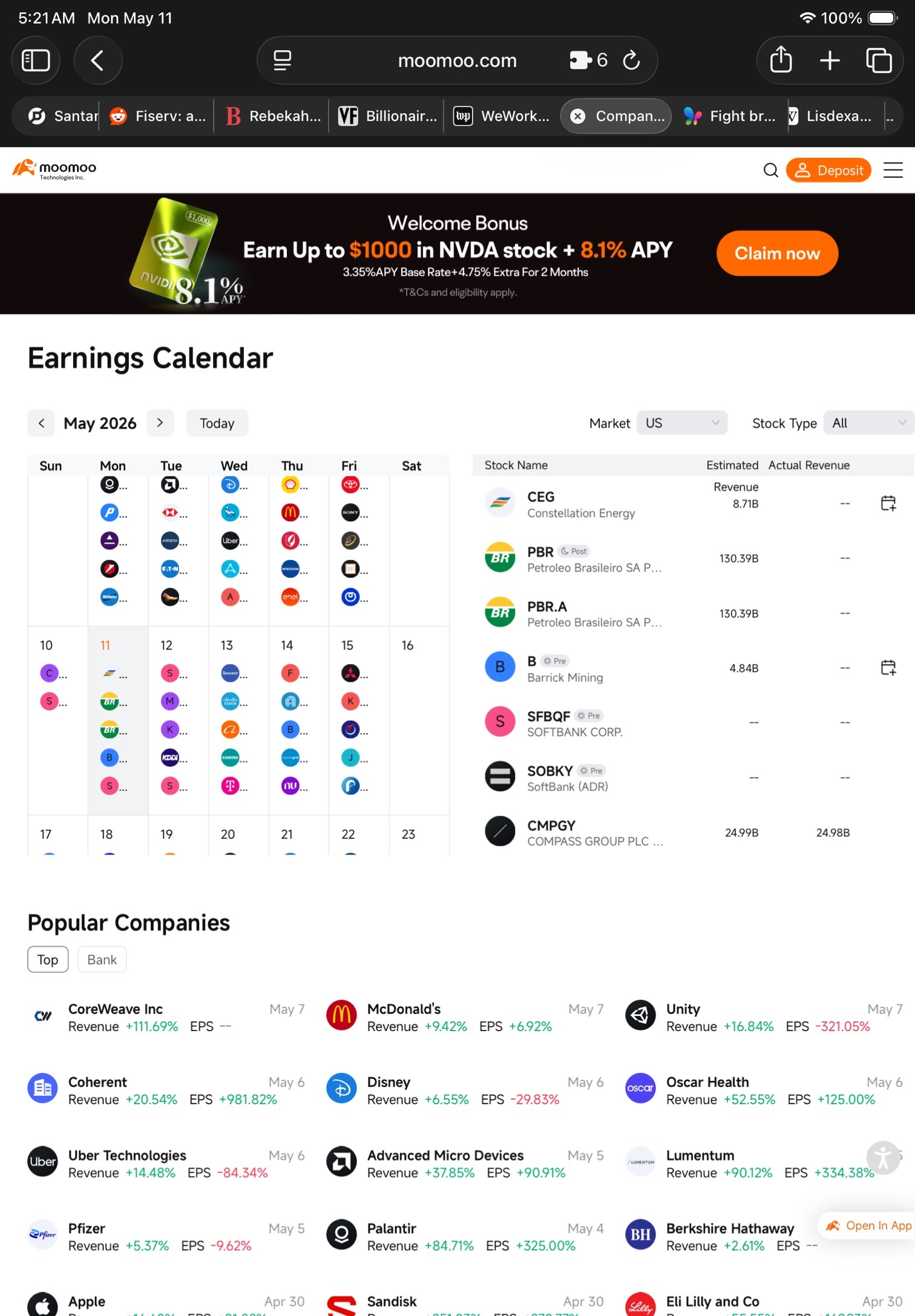 The Moomoo earnings calendar feels like one of those tools you start using casually and then suddenly wonder how you ever tracked the market without it. It lays everything out in a way that feels almost conversational. You glance at it and immediately know what reports are coming up and which ones actually matter to you. It cuts through the noise and gives you a clean sense of timing so planning trades feels less frantic and more like you are working with a quiet little advantage...