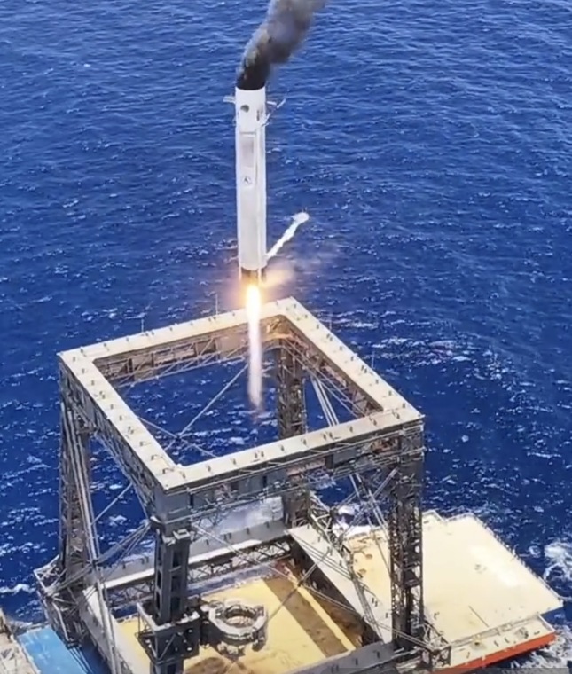 China successfully recovered its rocket