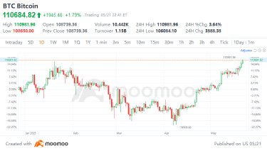 比特幣突破$110K:披薩日、香港穩定幣法案和特朗普的加密晚宴推動了市場集會