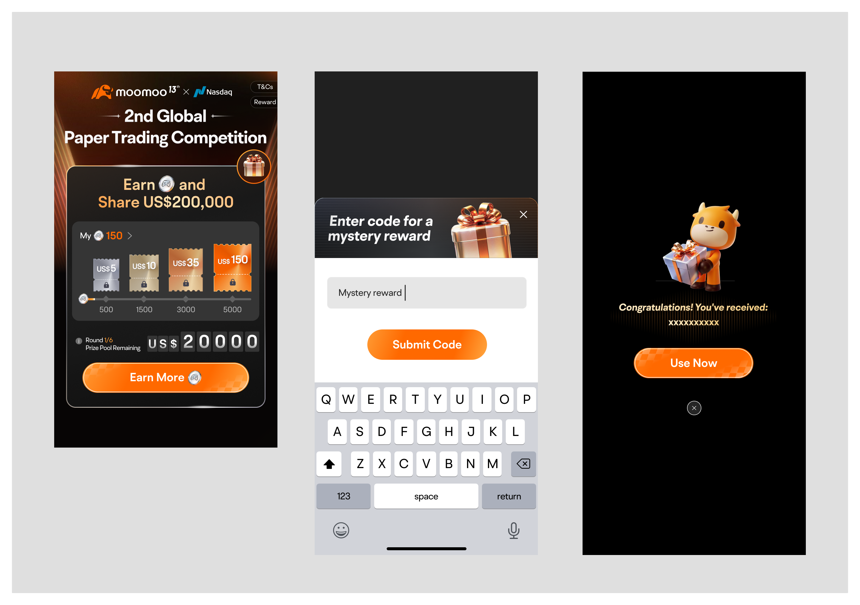 How to get a code to claim your exclusive rewards? - moomoo Community