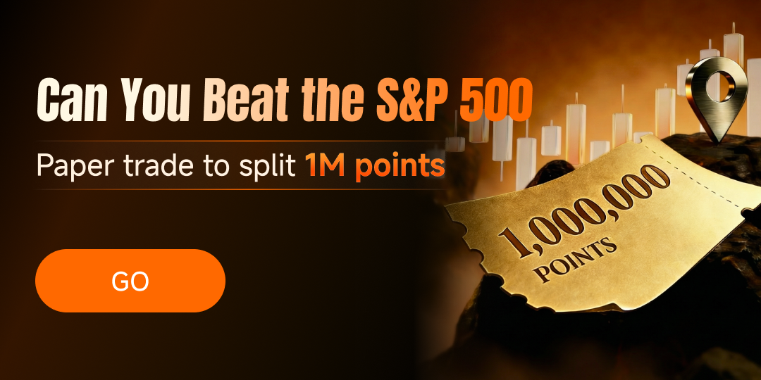 Are you just following the market, or are you ready to lead it? The S&P 500 is the gold standard, but we know many of you aim for higher Alpha. Whether you're a technical trader, a macro investor, or an options wizard, it's time to put your strategy to the test—risk-free. Introducing the [Share Link: Beat the S&P 500 Challenge! ]🏆 We’re handing you $100,000 in virtual buying power. Your mission is simple: Outperform the S&P 500 index return during the c...