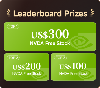 May Paper Trading Challenge: Zero Risk, $300 NVDA Free Stock Reward