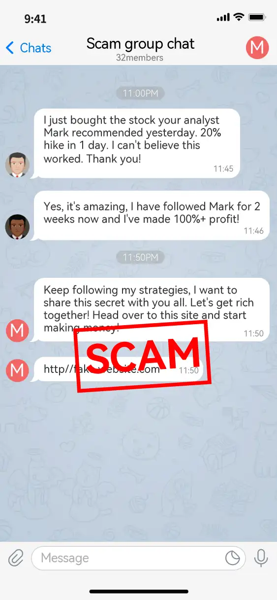 Warning: Beware of Online Investment Scams