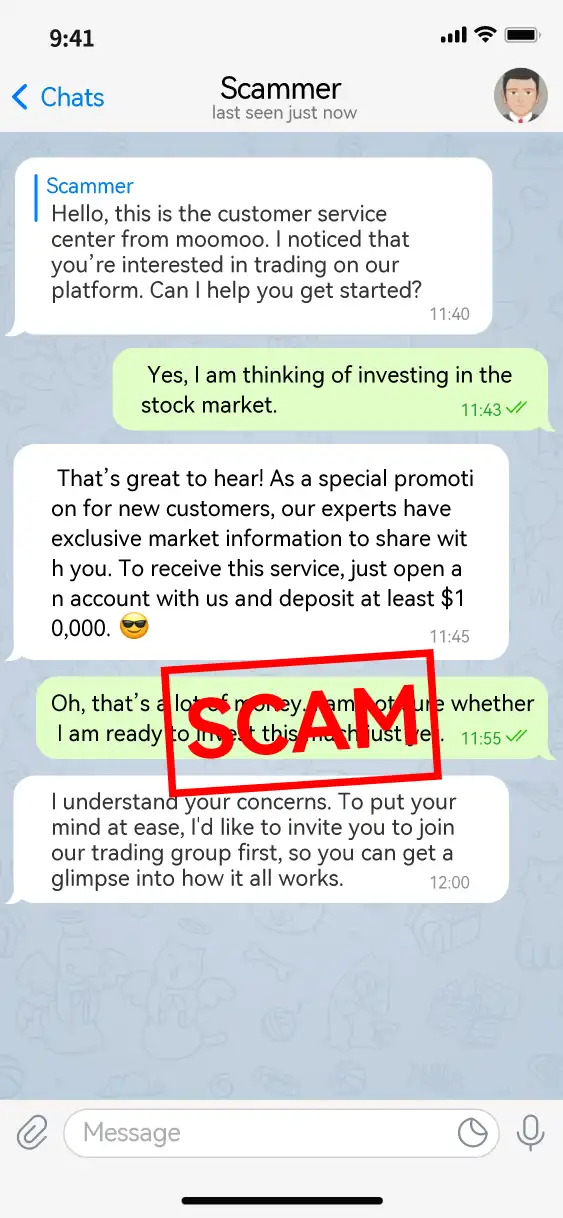 Warning: Beware of Online Investment Scams