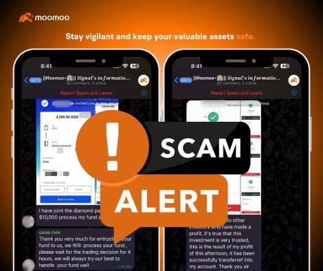 [诈骗警告] 骗子冒充moomoo员工