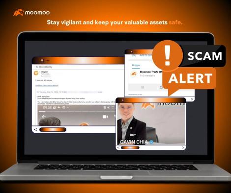 [诈骗警告] 骗子冒充moomoo员工