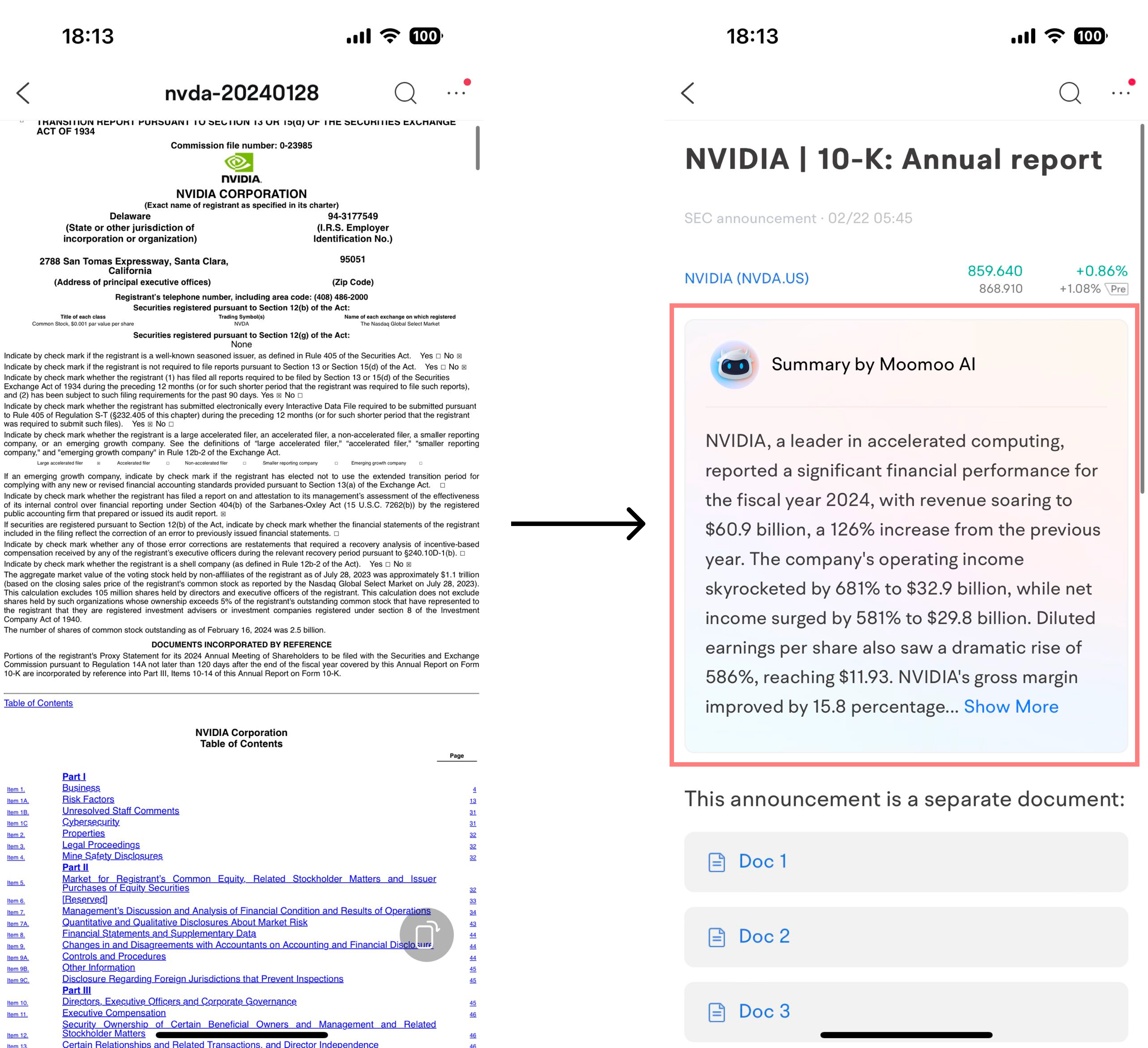 透過人工智能快速摘要公司公告，10秒內準備就緒