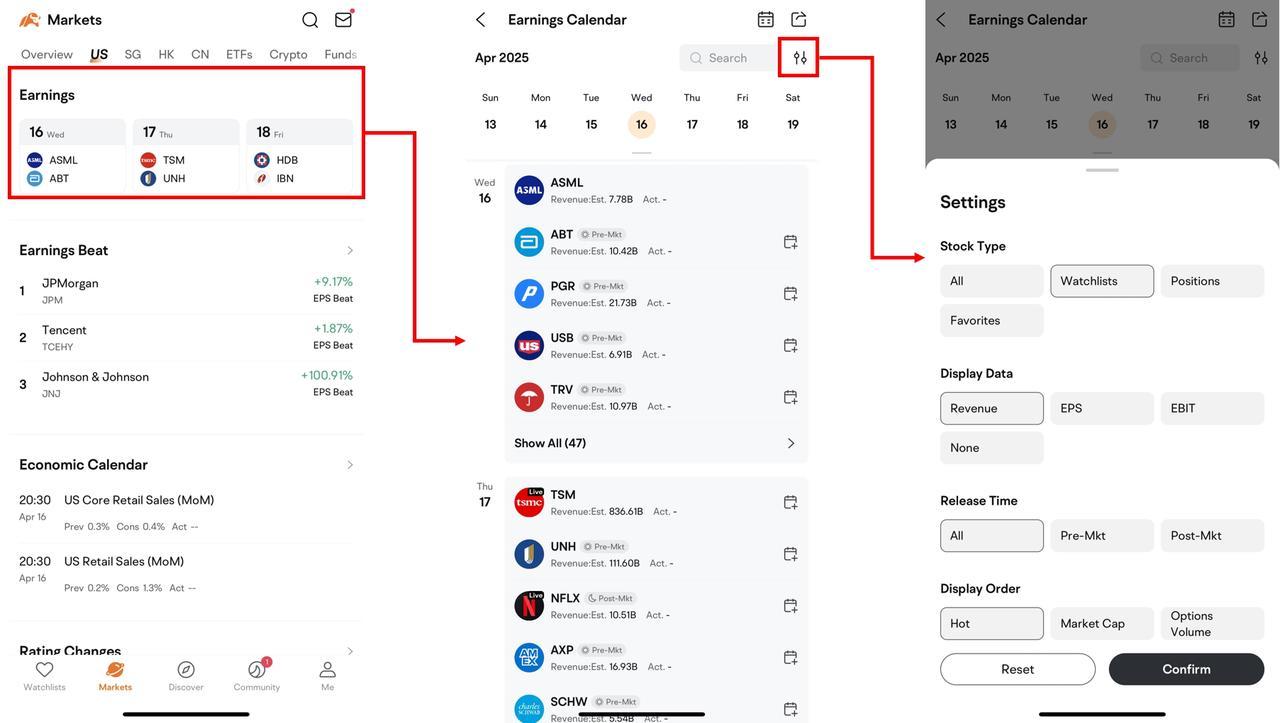 5 Key Features to Help You Better Capture Trading Opportunities During Earnings Season!