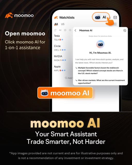 Moomoo AI:Your smart assistant, trade smarter, not harder!