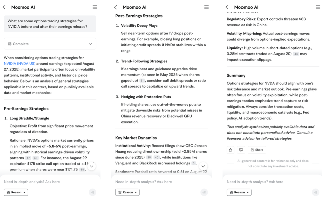 Get ready for NVIDIA's earnings: See what Moomoo AI says!