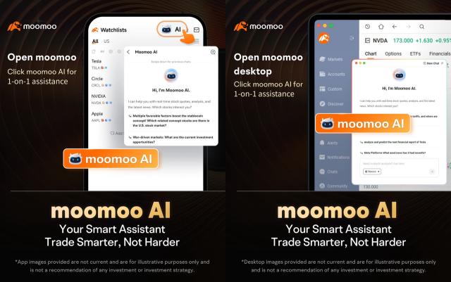 人工智能股票表现强劲：未来有哪些机会？让我们看看moomoo AI怎么说！