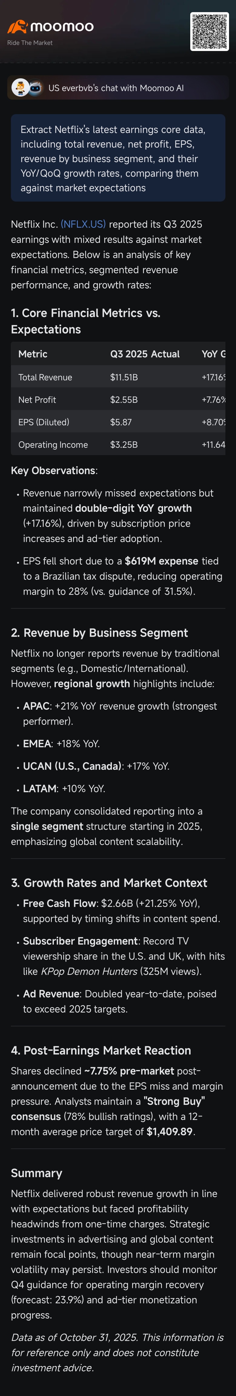 moomoo AI的财报季4步指南：获取更深入的洞察！ 
