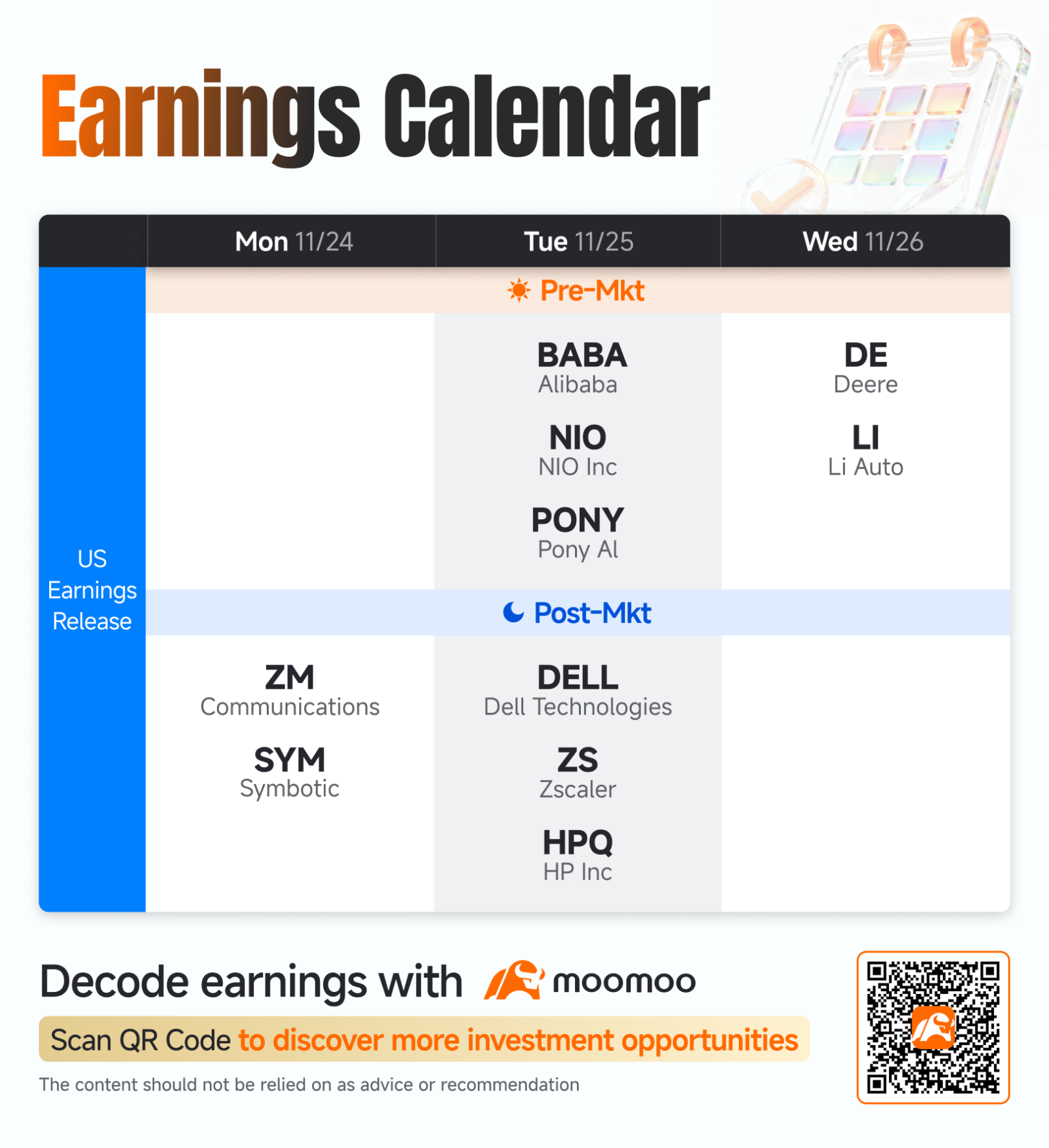今週の注目企業決算（Zoom、アリババ、蔚来集団、Dell） - moomooコミュニティ