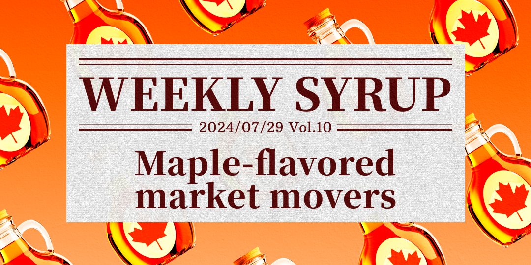[Weekly Syrup] Rates and Tesla are down. But "earnings" are up now.