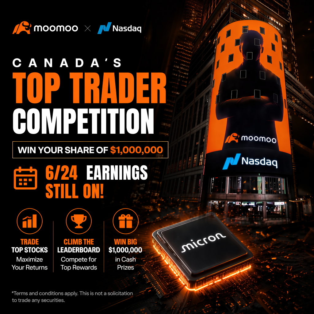 嘿，moomoo 用户们！ 加拿大的 顶级交易员大赛 正愈演愈烈，而 美光科技 随着财报季临近，已成为市场关注的焦点之一。在重大财报事件前后，市场讨论节奏加快，价格走势可能更加波动，各种观点也竞相争夺注意力。 在这种环境下，仅关注价格走势可能不够，还需审视其背后的市场结构。 在顶级交易员看来，过程至关重要 在比赛中...