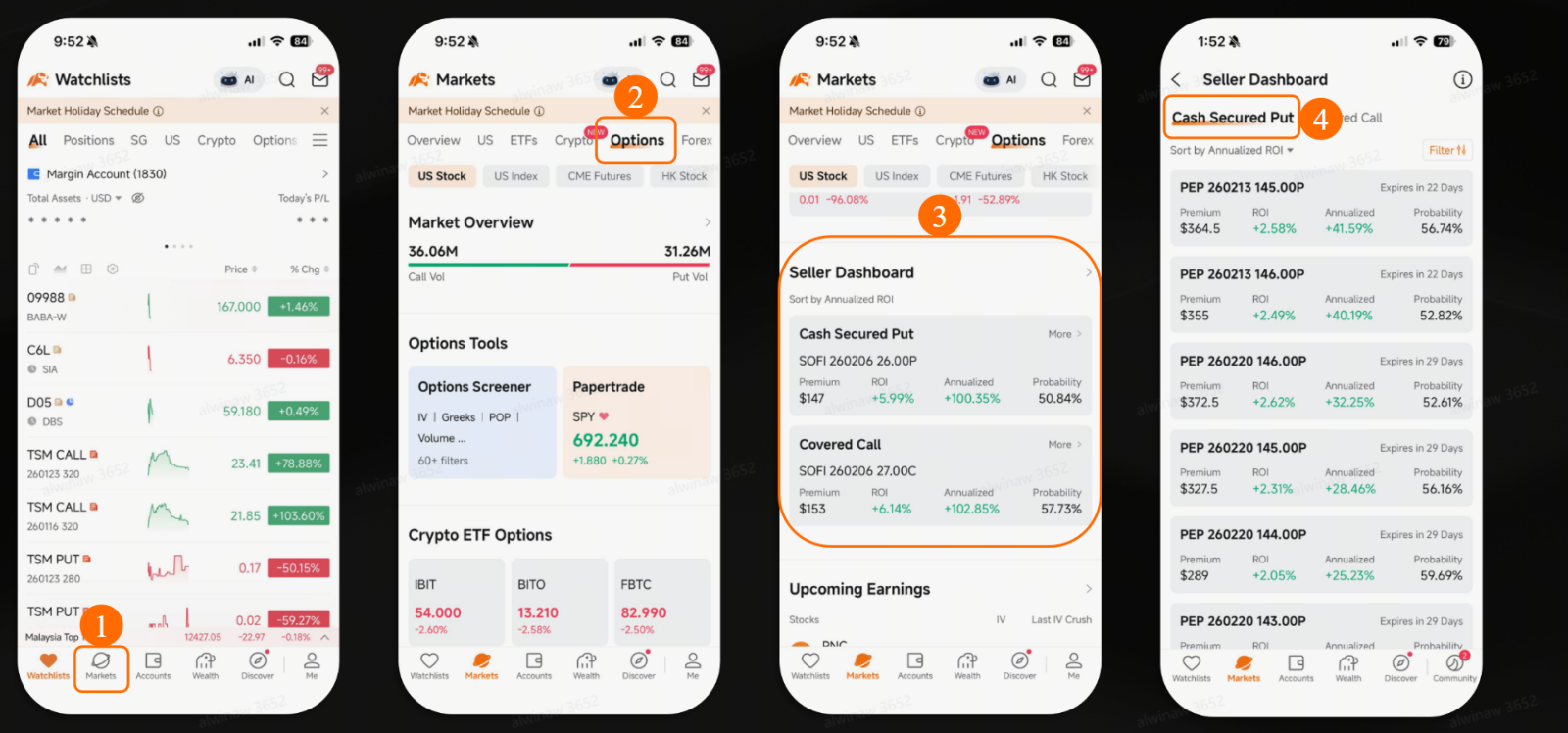 US markets are volatile since the beginning of the year. It offers trading opportunities, but it brings a common dilemma: you want to build a position, but current valuations feel a bit too expensive. At times like this, sophisticated traders often turn to selling OTM (Out-of-the-Money) Puts. This strategy allows you to potentially acquire stocks at a lower "target price" while collecting premiums while you wait. It is a class...