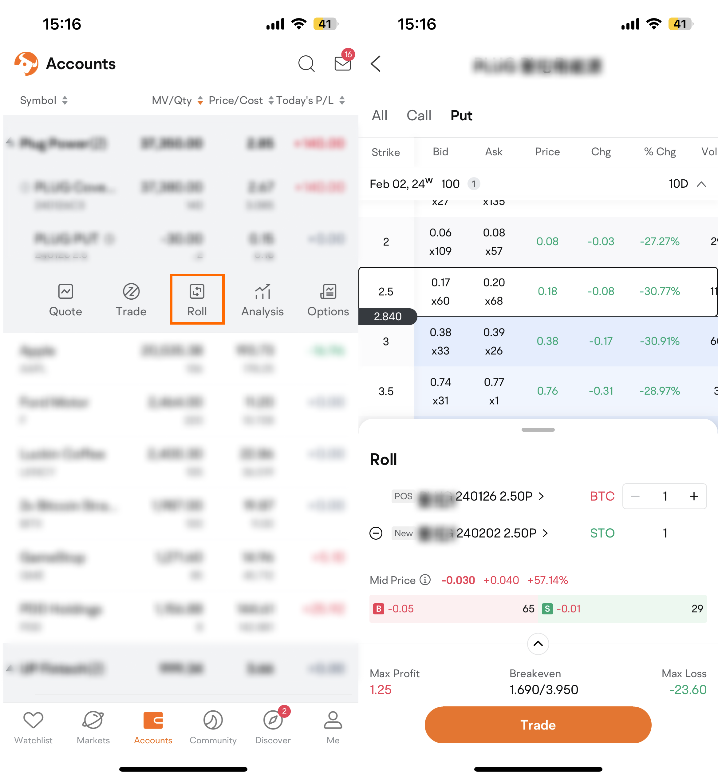 [オプション 中国農業銀行] オプションロールオーバー：収益シーズンの変動性のリスクとリワードのバランス