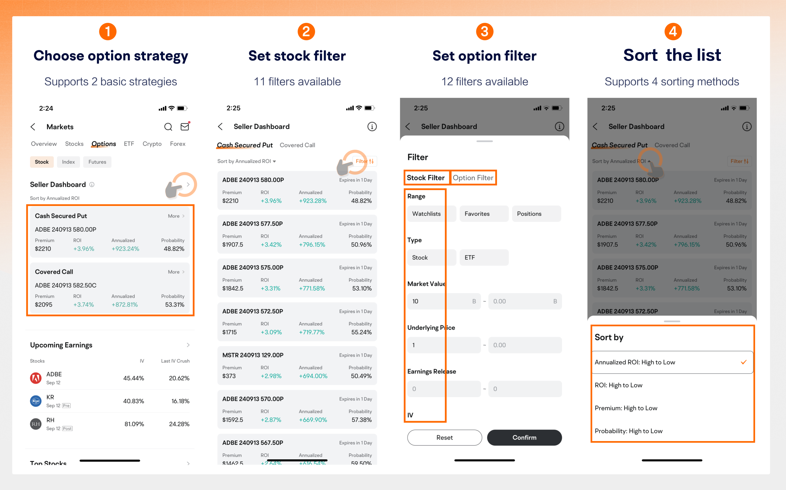 Unlocking profit potential with the Options Seller Dashboard