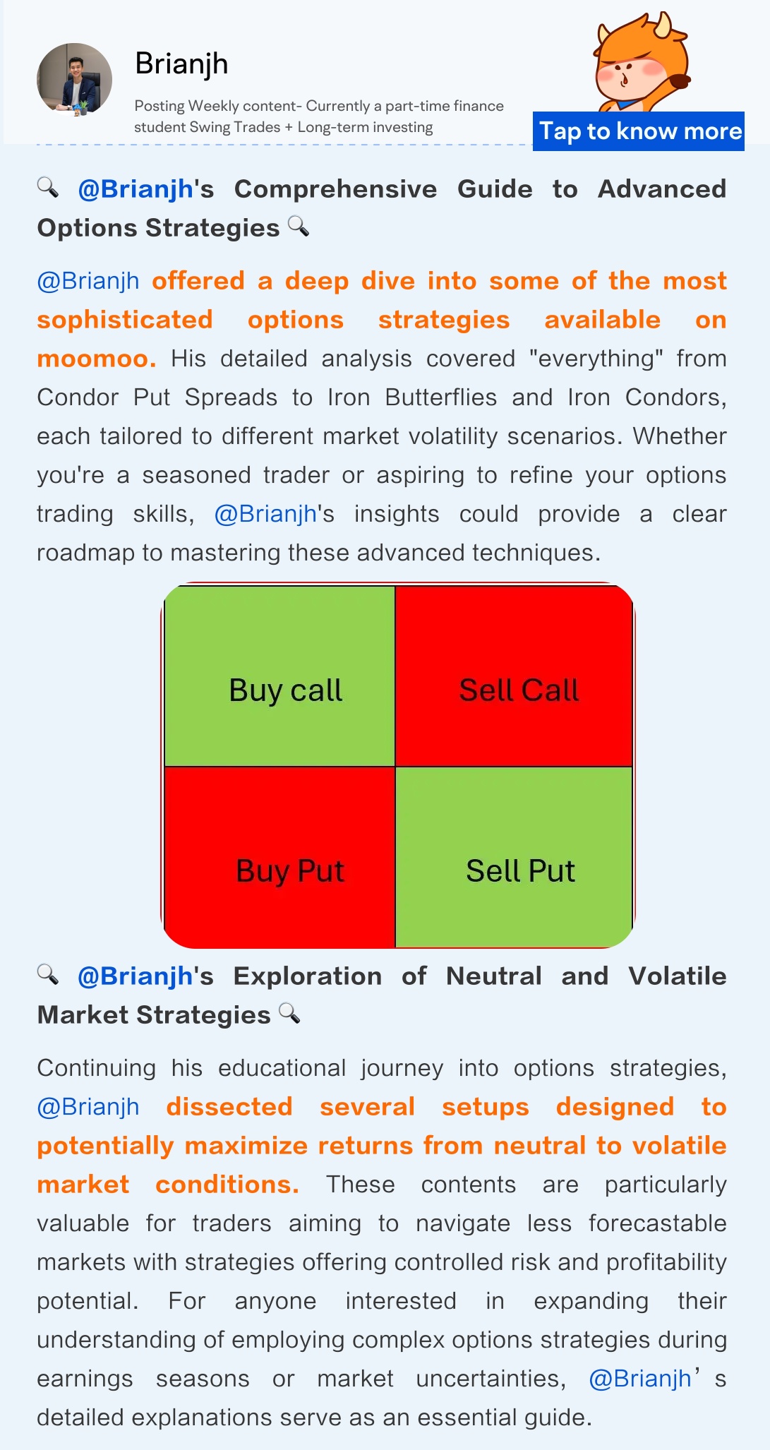 Navigating market volatility and strategic opportunities with options