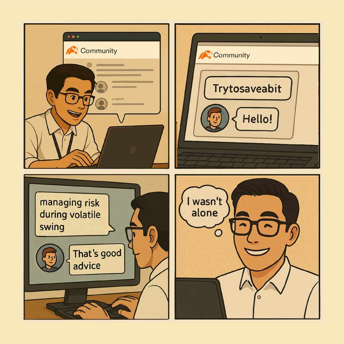 mooer的故事 | 一位癌症患者如何成爲經驗豐富的交易者！