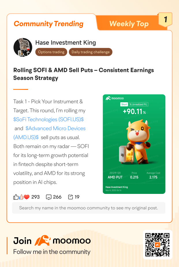 Moommoo社區11月3日-11月9日熱門帖子TOP 10