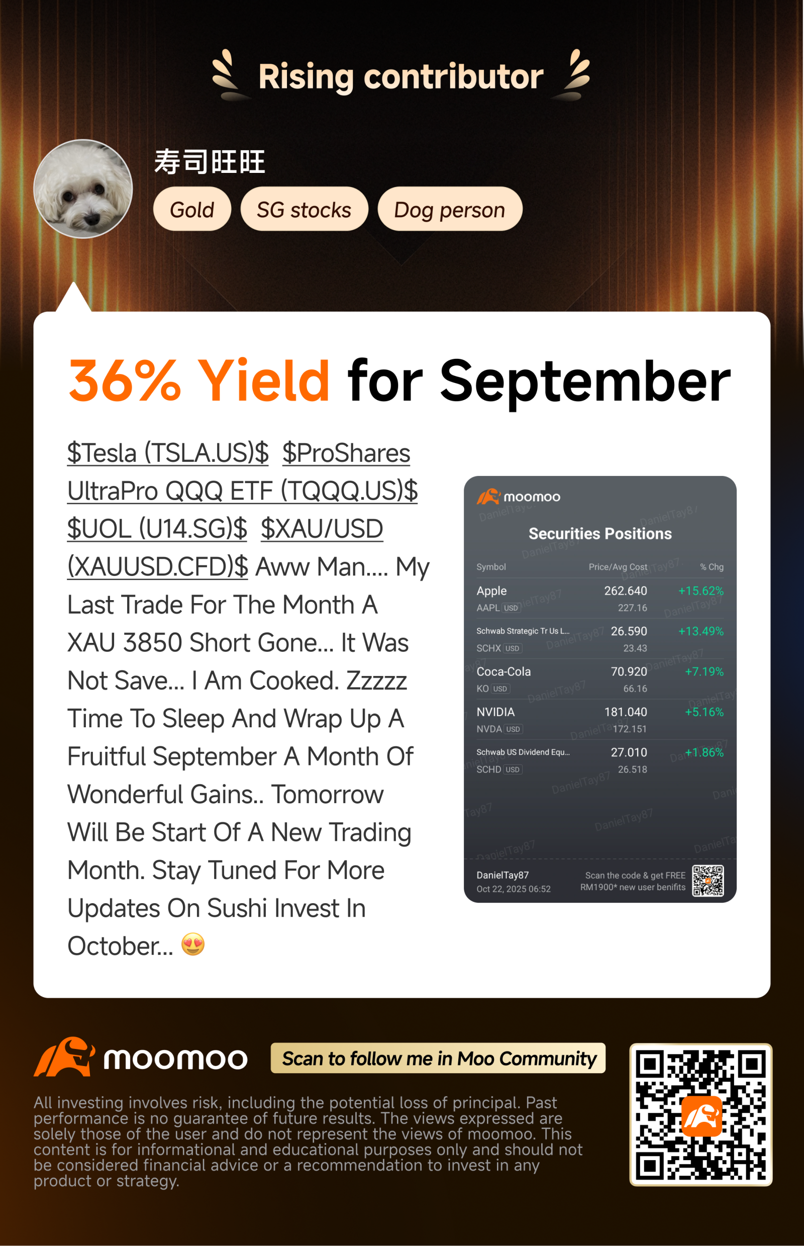 October 2025 Moo Community's leaderboard reveals!