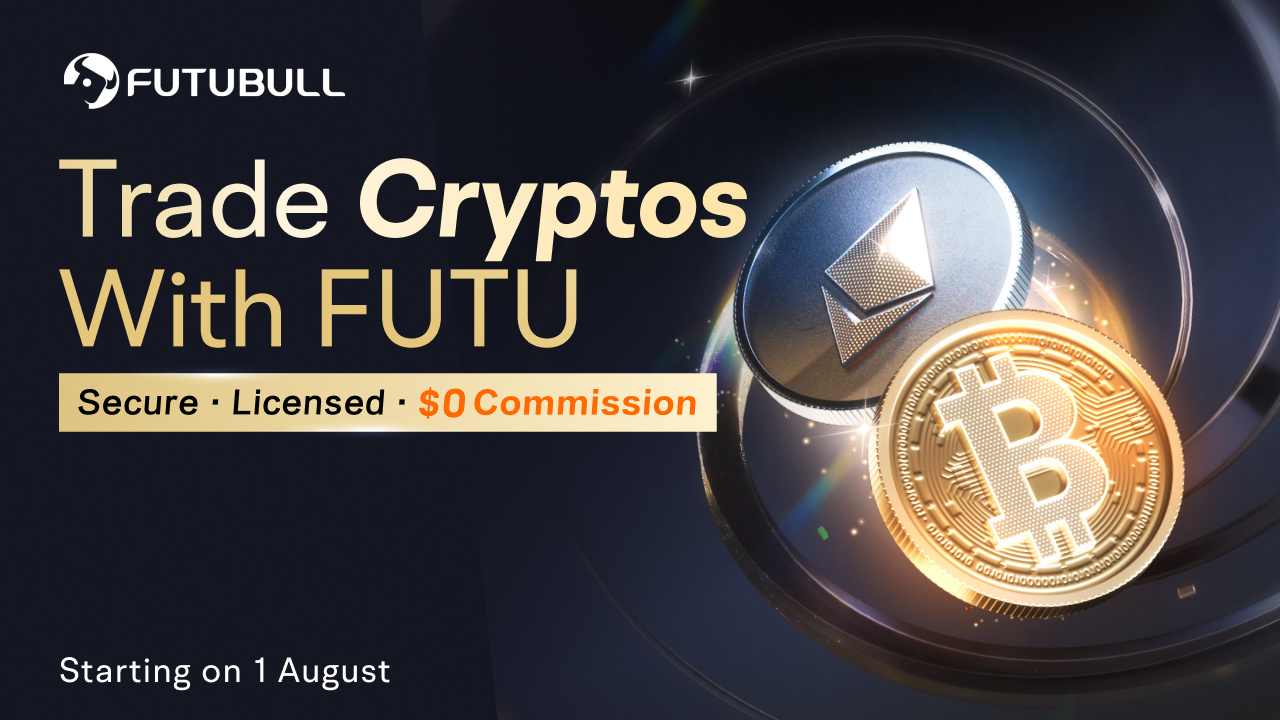 Futu Becomes the First in Hong Kong to Offer Zero-Commission Crypto Trading, Providing Secure, licensed Services to Investors