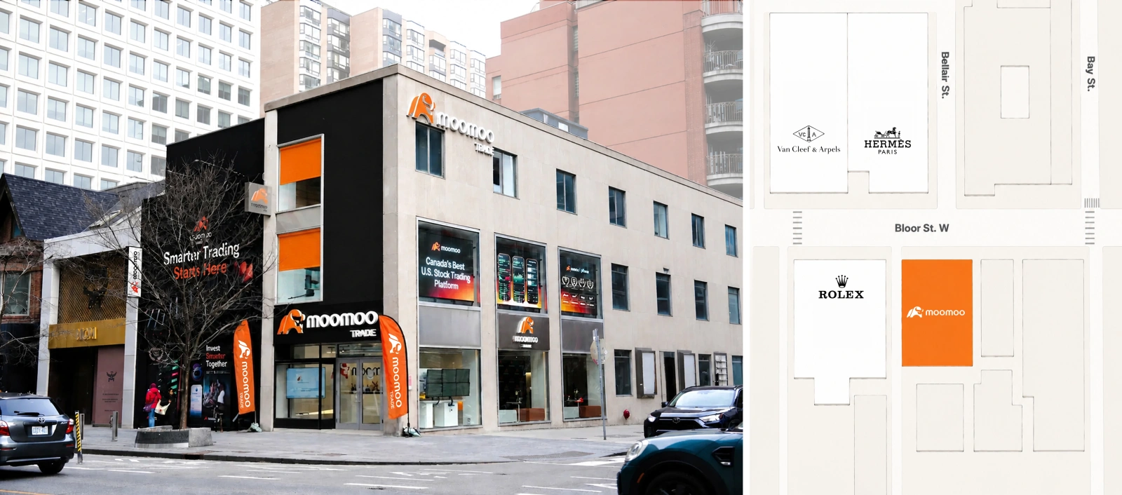 Canada’s First Flagship Store Opened on Bloor Street, Connecting with Toronto's Affluent Community