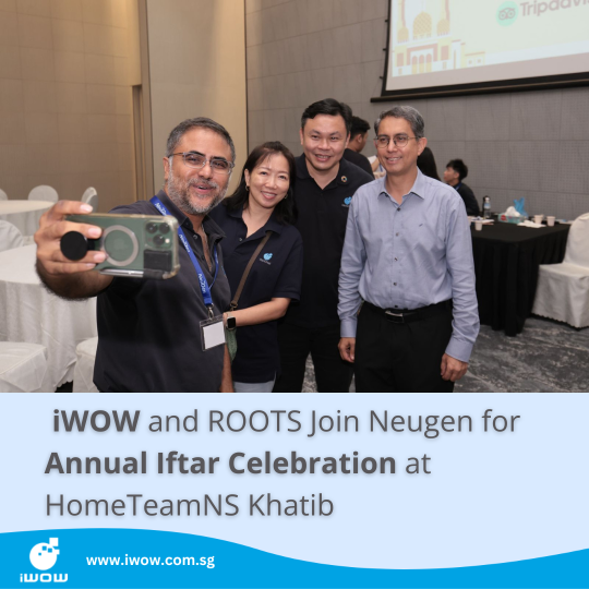 iWOW 與 ROOTS 一起參加紐根舉行年度 iftar 慶祝活動