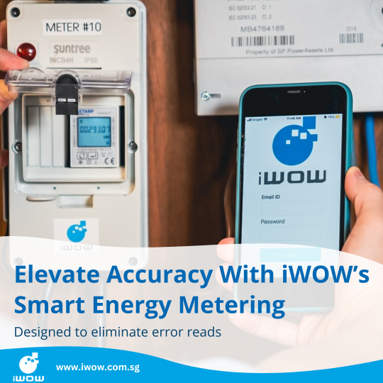 iWOWのスマートエネルギーメーターによる精度の高い請求: 精度を向上させよう
