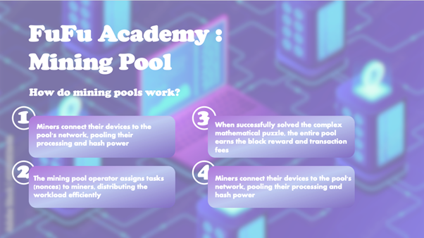 💡 FuFu Academy: How do mining pools work? 🌐