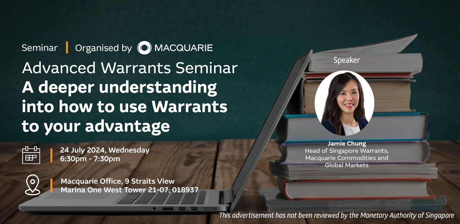 📣 Reminder to sign up on today's advanced Warrant Seminar!