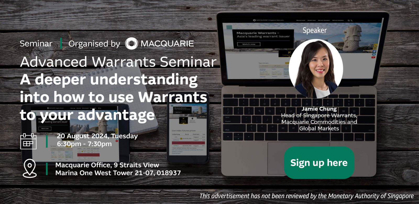 📣 📣 Advanced Warrants Seminar! More slots available!