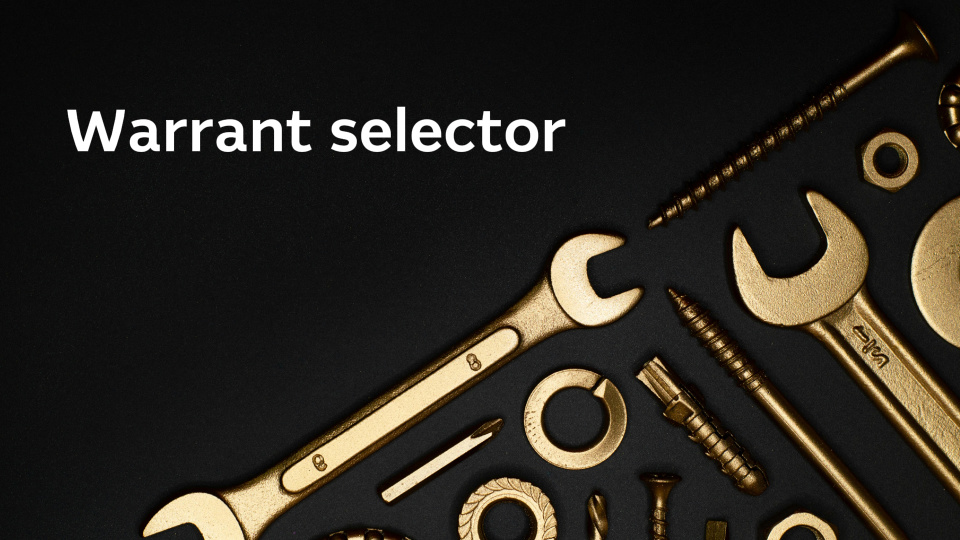 Warrant selector | Warrant tools tutorial video | Watch now!