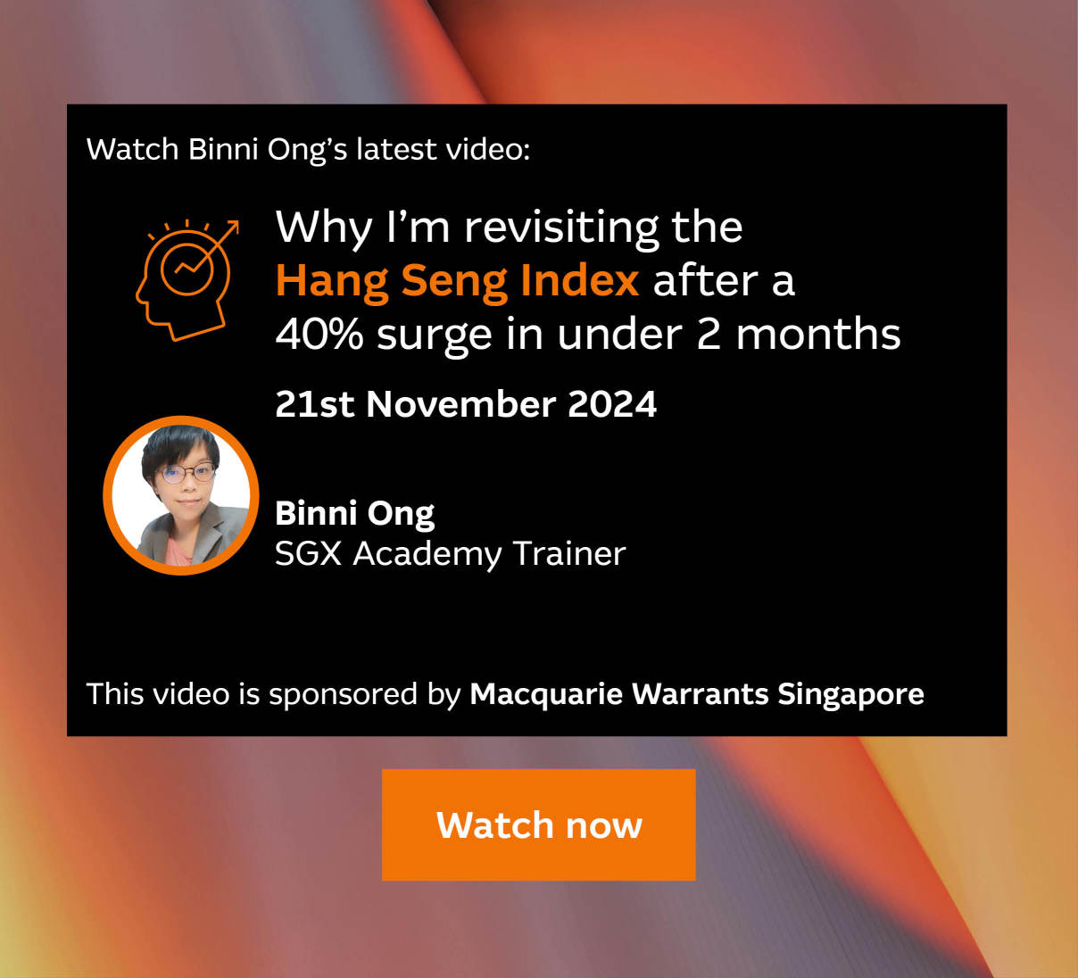 📺 Binni Ong: Why I'm revisiting the Hang Seng Index 