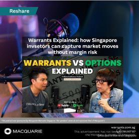 重新分享Dollars & Sense關於權證的最新文章《權證解析：新加坡投資者如何在無按金風險的情況下捕捉市場動向》