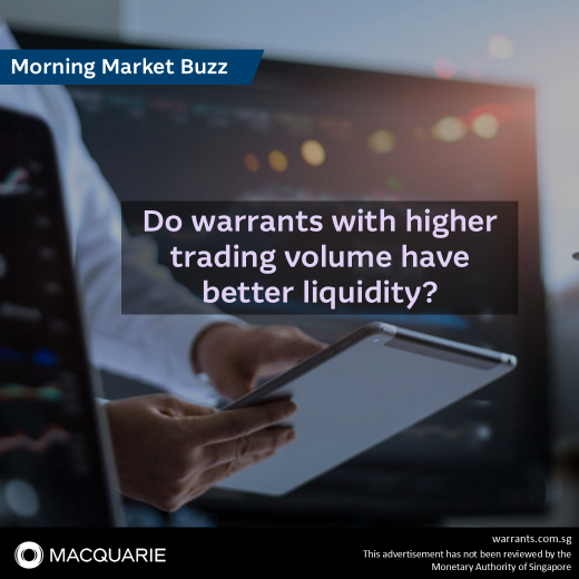 Do warrants with higher trading volume have better liquidity?